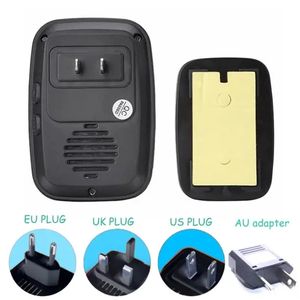 CACAZI A10-3 Sonnette sans fil étanche 300M Sonnette <span class=keywords><strong>de</strong></span> <span class=keywords><strong>porte</strong></span> à distance 110V <span class=keywords><strong>220V</strong></span> Batterie 1 émetteur 3 récepteurs - Product Image 6