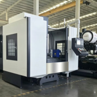 Centre d'usinage CNC vertical GSK VMC850 3 axes avec ATC 24T BT40, norme CE, pour la découpe de l'acier, directement de l'usine