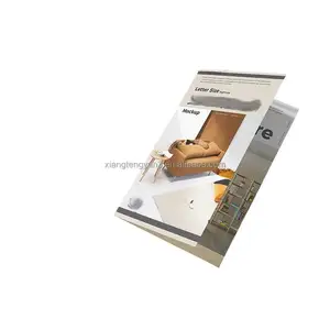 Design personalizzato a basso costo catalogo di carta digitale libretto volantini triplicati stampa brochure