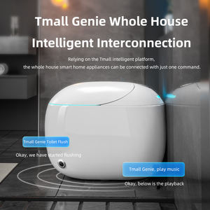 โถสุขภัณฑ์เซรามิคสมัยใหม่ โถสุขภัณฑ์อัจฉริยะพร้อมระบบฉีดชำระ ควบคุมผ่านแอป <span class=keywords><strong>Xiaomi</strong></span> พร้อมฟังก์ชั่นอุ่นที่นั่งและฝาปิดอัตโนมัติ - Product Image 3