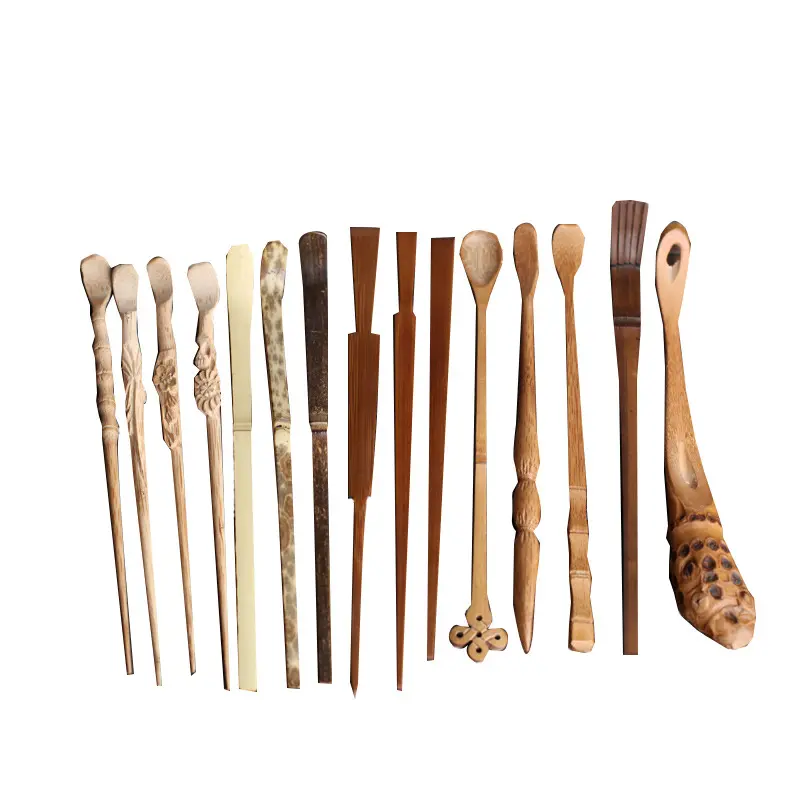 Chashaku Matcha Accessoires Tool Bamboe Garde Scoop Groene Thee Poeder Lepel