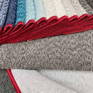 Tela de Tapicería de Terciopelo 100% Poliéster, Impermeable, Transpirable, Tejido Liso Teñido, Alta Calidad, <span class=keywords><strong>BRAVAIS</strong></span> QW5059 450gsm Mediano - Product Image 1