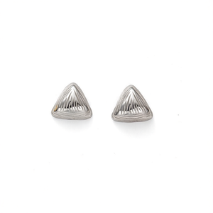 <b>Stud</b> Earrings 316L Stainless Steel PVD Gold Plating Sustainable Resistant Fashion Jewelry - Product Image 2