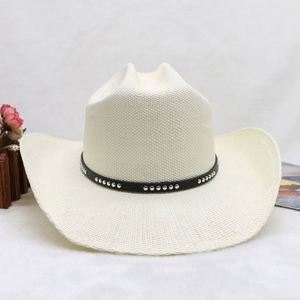 Sombrero de Papel para Protección Solar, Sombrero de Playa al por Mayor, Sombreros Vaqueros Casuales de Ala Ancha para Hombres, Adultos, Viajes, Fiestas, Pesca, Cuatro Estaciones, Unisex - Product Image 3