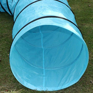 อุโมงค์ฝึกสัตว์เลี้ยง อุโมงค์สุนัข ทางวิ่งสุนัข ผ้าอ๊อกซ์ฟอร์ด กระเป๋าเต็นท์ ของเล่นสัตว์เลี้ยง อุโมงค์สุนัข - Product Image 4