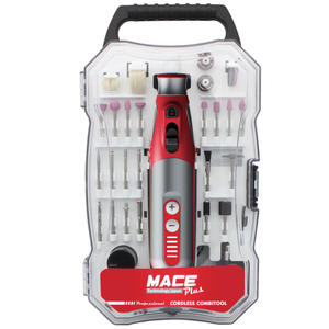 <span class=keywords><strong>Mini</strong></span>-meuleuse portative personnalisée à vitesse variable avec batterie au lithium rechargeable – Kit de polissage - Product Image 2