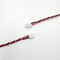 Kabel Harness Konektor JST PH 2-Pin Twisted-Pair, Perakitan Kabel Twisted Sinyal untuk Peralatan Rumah Tangga dan Peralatan Elektronik Kecil