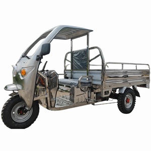 รถสามล้อไฟฟ้าแบบสามล้อจาก Island Pickup รถสามล้อไฟฟ้าสแตนเลสสำหรับรถ maldives rasht SS trike - Product Image 1