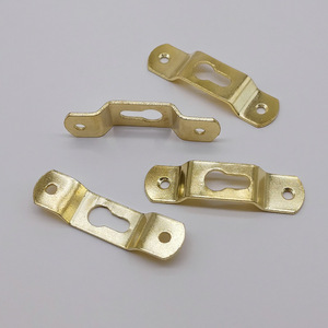 Thickened Gold Plated Concealed Hanging <b>Frame</b> Rectangle Photo <b>Frame</b> Hardware Accessory Durable Stainless Steel <b>Mounting</b> Bracket - Product Image 2