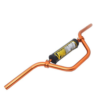 Guidon de moto en aluminium de 22 mm (7/8 po) avec barre transversale de protection pour Protaper Dirt Pit Bike ATV Quad KLX DRZ110 Motocross