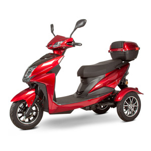 Triciclo Eléctrico <span class=keywords><strong>Trimoto</strong></span> de 800W, Carrocería Abierta, 2 Pasajeros, Carga Útil de 100-200kg - Product Image 6