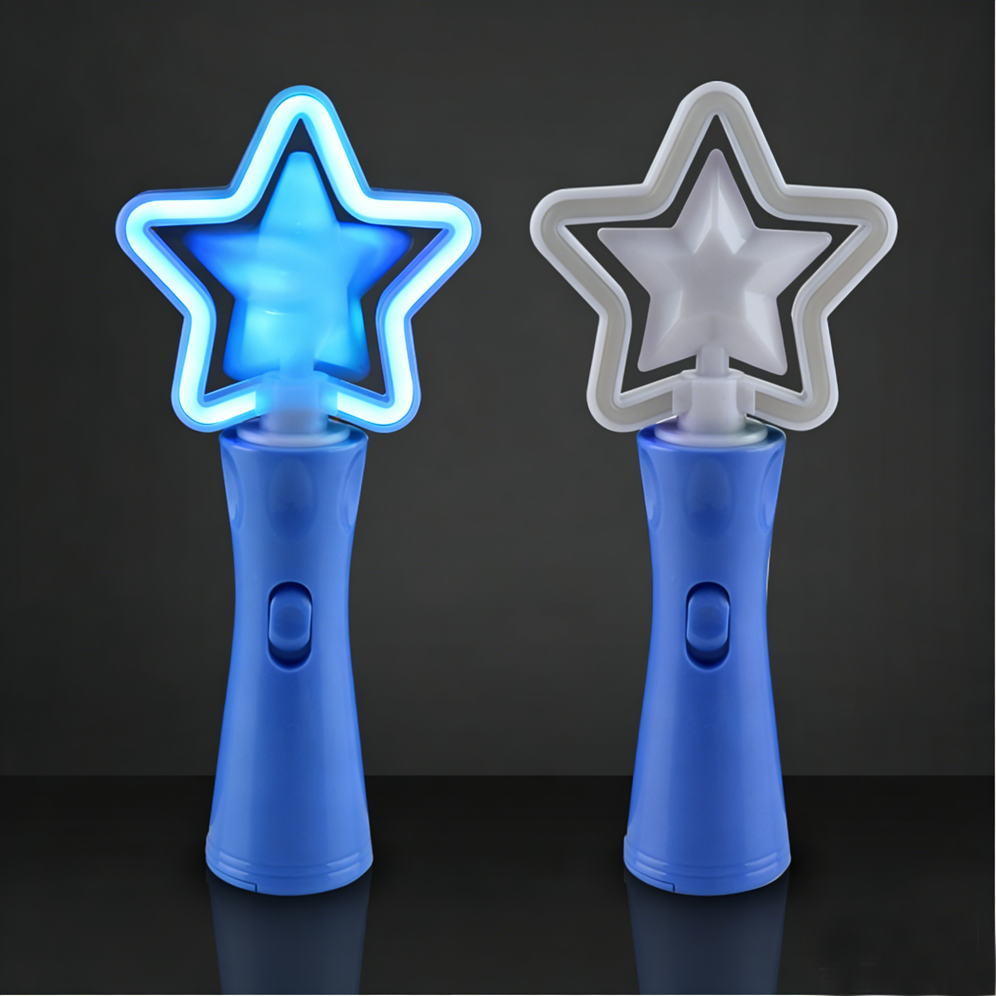 Bande lumineuse bleue néon - Étoile