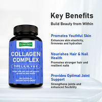 Capsules de collagène en gros avec complexe multi-collagène pour améliorer l'élasticité, la fermeté et l'hydratation de la peau