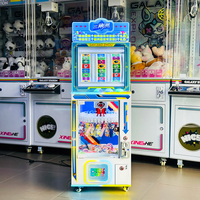 Machine à cadeaux commerciale à monnayeur, 40 pinces, 110/220V, 1 joueur, personnalisable, garantie 12 mois