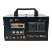 Générateur solaire portable grande capacité 1000Wh à ions lithium avec contrôleur MPPT, batterie externe, port RV 600W pour urgence extérieure