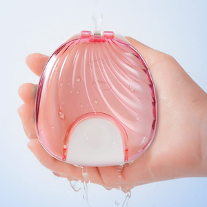 Press-to-Open Dental False Teeth Cleaning <b>Box</b> <b>Denture</b> Bath Container Retainer Holder Case Braces Covers Case MOQ: 500pcs - Product Image 4