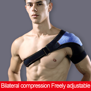 <span class=keywords><strong>Neoprene</strong></span> penyangga bahu kompresi dapat diatur, penahan bahu dengan korektor postur, penopang tulang belakang, penjepit bahu - Product Image 2