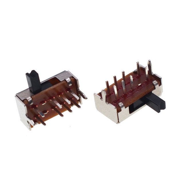 SK23D07 Slide Switch SK-23D07 8 Pin DIP 2P3T Slide Switch 3 Positions