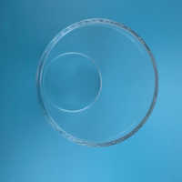 Tube en verre de quartz poli au feu transparent de grand diamètre personnalisé tuyau de quartz clair pour les services de pliage, de coupe et de soudage