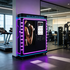 Distributeur automatique de protéines personnalisé, machine à shaker de protéines, distributeur de gobelets automatique, unité de préparation de shakes protéinés pour salle de sport, 24h/24, usage commercial, machines distributrices - Product Image 1
