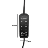 Interrupteur de contrôle de température 12V DC avec thermostat pour allume-cigare
