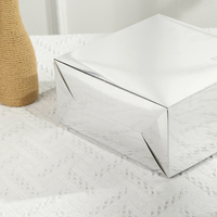 Benutzer definierte tragbare Großhandel transparente Torten schachtel Backen klare Kuchen karton Verpackungs schachtel für Kuchen