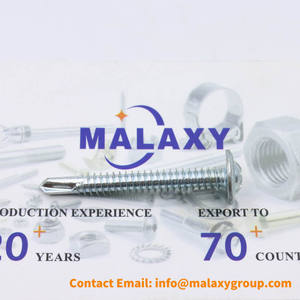 Malaxy #8X2-1/2 "トラスヘッド自己掘削ネジ、フィリップスドライブ、カートンスチール1022a板金ネジ - Product Image 3