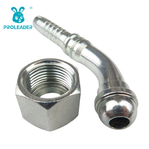 PROLEADER 20141 Raccordo Idraulico Femmina Metrico a 45 Gradi in <span class=keywords><strong>Acciaio</strong></span> al Carbonio Zincato Forgiato ad Alta Pressione - Product Image 5