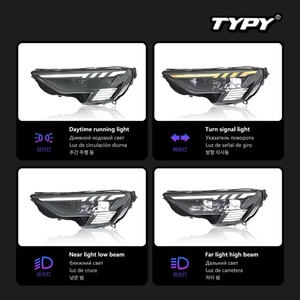 ไฟรถยนต์ TYPY สำหรับ Audi A3 RS ปี 2021-2024 ไฟหน้า LED โปรเจคเตอร์ ไฟเดย์ไลท์ อุปกรณ์ตกแต่งรถยนต์ - Product Image 3