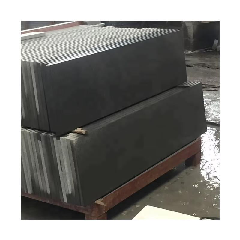 Натуральный черный базальт андезит 10x10, отточенная каменная настенная плитка, полированная наружная 300, черный лавастон, цена, уличный Размер