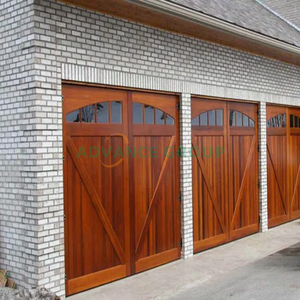 Porte <span class=keywords><strong>de</strong></span> <span class=keywords><strong>garage</strong></span> sectionnelle, porte battante, portes <span class=keywords><strong>de</strong></span> <span class=keywords><strong>garage</strong></span> américaines en <span class=keywords><strong>bois</strong></span> <span class=keywords><strong>de</strong></span> chêne isolé, porte coulissante pliante à clapet solide 9x8 - Product Image 5