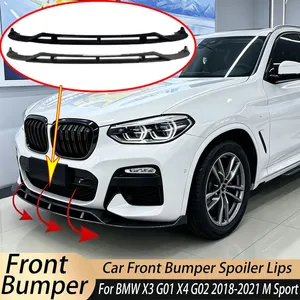 StarNav Lame de Spoiler Avant pour Pare-chocs de Voiture X3 G01 X4 G02 2018-2021 pour M Sport, Accessoires de Diffuseur Inférieur - Product Image 6