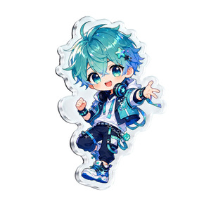 แม่เหล็กติดตู้เย็นอะคริลิคแบบกำหนดเองลายการ์ตูนธีมเมือง ของขวัญส่วนตัว ทำจากวัสดุเรซินสังเคราะห์ - Product Image 1