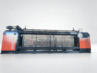 Machine de fabrication de gabions en treillis métallique CNC pour la production de cages en pierre, servo-moteur automatique, commande par écran tactile, faible bruit de fonctionnement