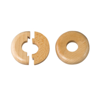 Usine En Gros Personnalisé-Taille En Bois Grain Décoratif En Plastique Collier Radiateur Tuyau Rosette Couverture pour Meubles Accessoires