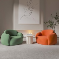 Chaise de canapé simple décontracté pour salon ou balcon pour réception invité Table de négociation combinaison