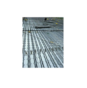 Galvanizli Metal zemin zemin kaplaması panelleri-dayanıklı kafes tasarımı ile çelik yapı levhaları - Product Image 1