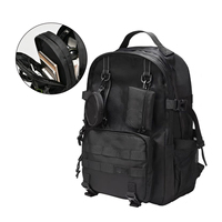 Mochila para Hombre, Diseño Funcional, Transpirable, Anti-Robo, de Poliéster Oxford, para Viajes al Aire Libre, Estudiantes Universitarios, Deportes, Computadora