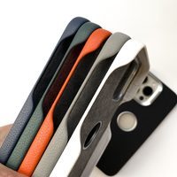 Étuis en cuir pu à cadre en métal de qualité supérieure pour iphone 12 14 pro étui mince