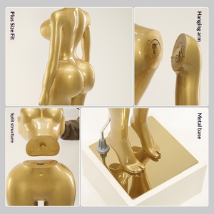 Manichino Femminile Europeo-Americano di Alta Gamma con Sedere e Petto Grandi per Esposizione di Abbigliamento - Product Image 4