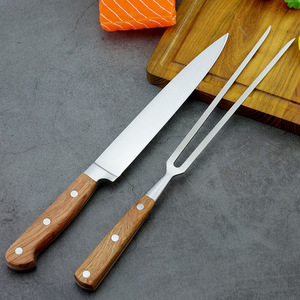 Set di Coltelli Professionali da Chef in Acciaio Inossidabile di Alta Qualità per Cucina all'Aperto e Grigliate - Product Image 4