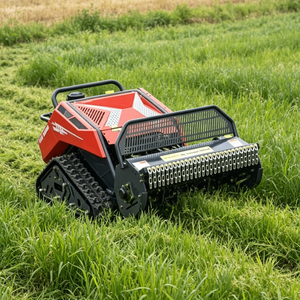 Cortadora de Césped Multiusos a Control Remoto con Motor Diésel Yuchai 1100F de 18 HP, Cultivadora, Zanjadora, Desmalezadora, Rellenadora de Zanjas, Quitanieves, Desbrozadora - Product Image 4