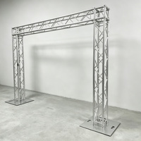 Structure d'éclairage Dragonstage personnalisée, montage facile, structure lumineuse modulaire en aluminium de qualité supérieure pour salons professionnels, événements d'entreprise, réunions