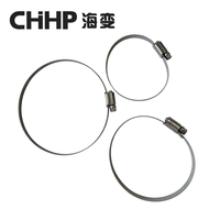 CHHP SS304 SS316 Selbstverriegelnde Edelstahl-Kabelbinder 4,6mm 7,9mm Breite Hochbelastbar für Industrielle und Elektrische Anwendungen