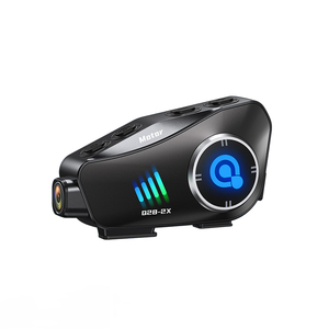 <span class=keywords><strong>2025</strong></span> Nieuwste Q28-2X Helm <span class=keywords><strong>Intercom</strong></span> Hoofdtelefoon Met 1080P Camera Stofdicht 6.5H Lange Batterij Draadloze Motorfiets <span class=keywords><strong>Bluetooth</strong></span> <span class=keywords><strong>Headset</strong></span> - Product Image 1