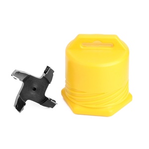 Cuchillas de corte, ranurado y limpieza de fondo de cuatro filos para montaje en rack, con mango de 1/2 pulgada, para máquina herramienta de carpintería - Product Image 5