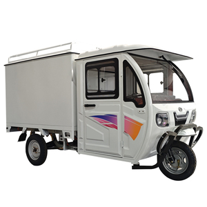 Triciclo de Caja Cerrada de Baja Velocidad KEYU de 800W, Vehículo de Reparto de Corta Distancia para Servicios de Mensajería - Product Image 5
