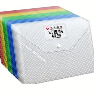 ซองใส่เอกสารพลาสติกใสแบบกระดุม X515 ขนาด A4 แนวนอน ขายส่ง - Product Image 3