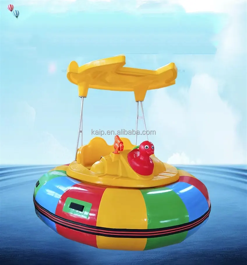 Paseos en bote inflable eléctrico para adultos, bote parachoques eléctrico, juego de agua, bote de pedal eléctrico, mini piscina, sillón de flamenco