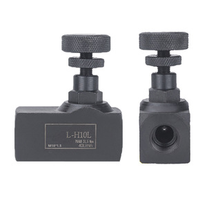 วาล์วปีกผีเสื้อสองทิศทางแบบท่อไฮดรอลิก L-H10L H8L H16L วาล์วควบคุมการไหลของ H25L H20L - Product Image 1